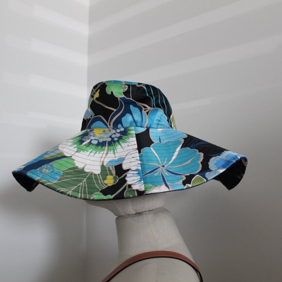 NWT Johnny Was Biya JWLA 3J Workshop Reversible Beach Hat Zolita One Size - Picture 5 of 13